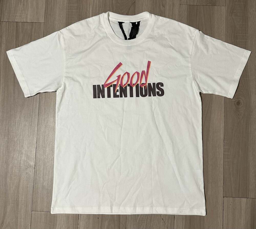 VLONE x Nav Good Intentions Dove T-Shirt White